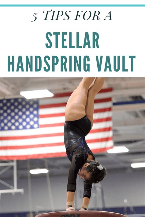 5 Tips For a Stellar Handspring Vault - The Gymnastics Guide