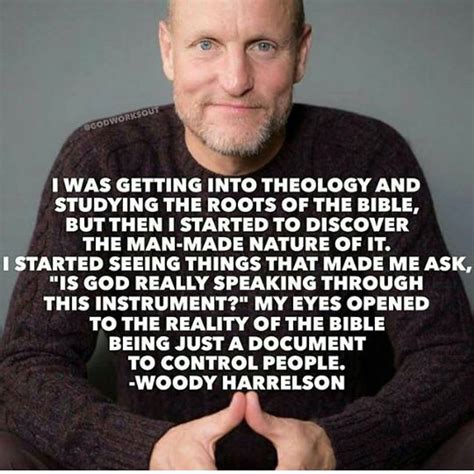 Woody Harrelson quote | Warrior quotes, Quotes, Theology