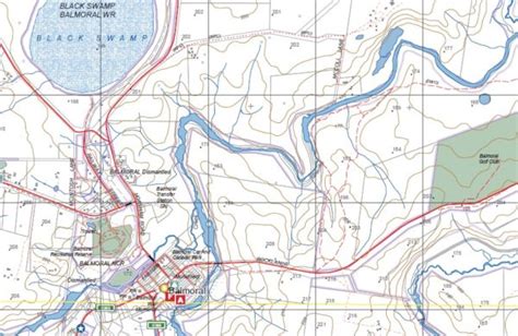 BALMORAL SOUTH 1-25,000 Vicmap Topographic Map 7223-1-S - Maps, Books ...