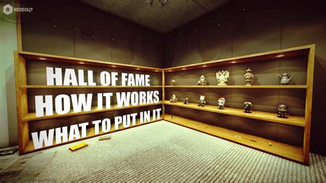 Hall of Fame - How it works & What to put in it | Quick and Easy ...