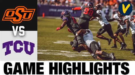 #8 Oklahoma State vs #13 TCU | 2022 College Football Highlights - Win Big Sports