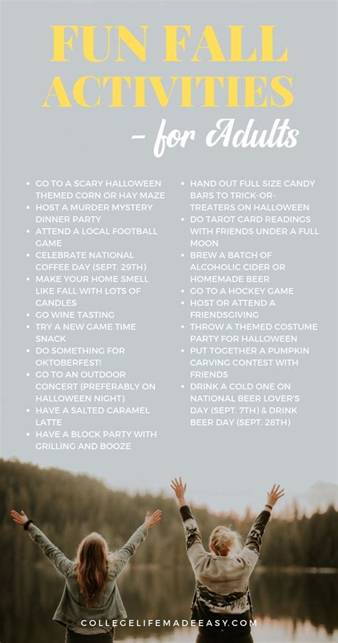 Best Fall Activities for Adults (88 Time Tested Fall Things)