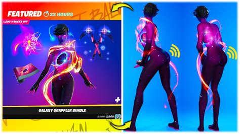 FORTNITE *NEW* GALAXY GRAPPLER SKIN FINALLY IN THE ITEM SHOP! SHOWCASED ...