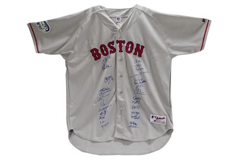 Lot Detail - 2004 Boston Red Sox World Series Champions Team Signed ...