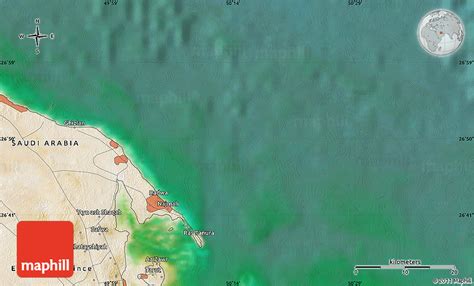 Satellite Map of Ras Tanura