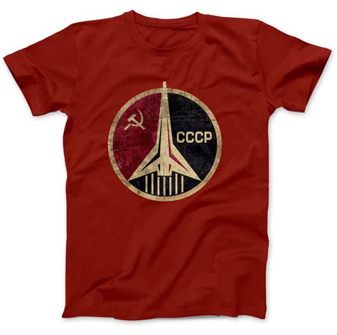 CCCP Russian Soviet USSR T-Shirt 100% Premium Cotton Hammer And Sickle | eBay