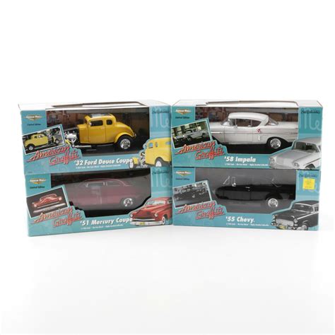 1:18 Scale Die-Cast "American Graffiti" Cars From Ertl Collectibles | EBTH