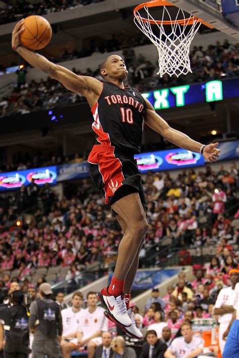 DeMar DeRozan in the dunk contest : r/NBAimages