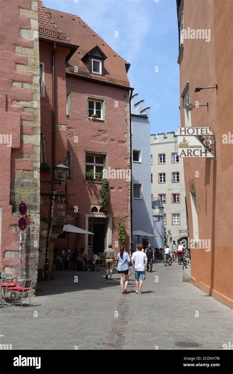 Old town of Regensburg Stock Photo - Alamy