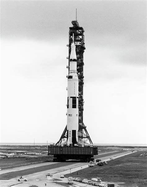 Saturn V Rocket Used In The Apollo 12 Mission Photograph by Nasa ...