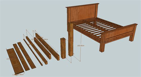 Queen-size Slat Bed | Ana White