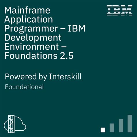 Mainframe Application Programmer - IBM Development Environment ...