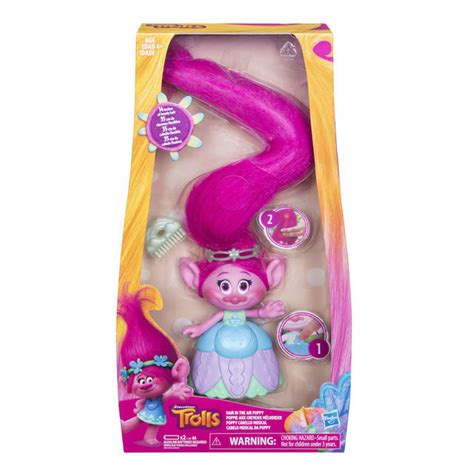 Buy Trolls: Hair Raising Poppy Doll at Mighty Ape Australia