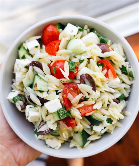 Mediterranean Orzo Salad - Mad About Food