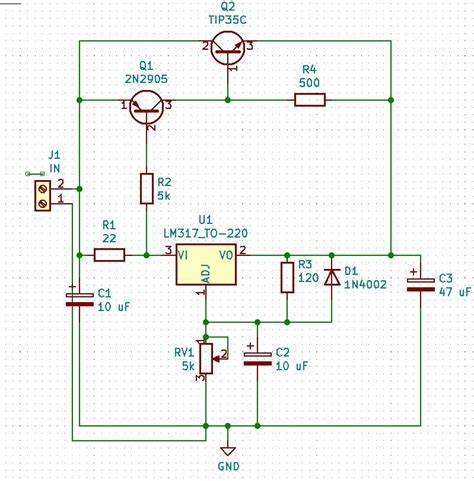 High Current Lm317 Variable Power Supply Circuit - vrogue.co