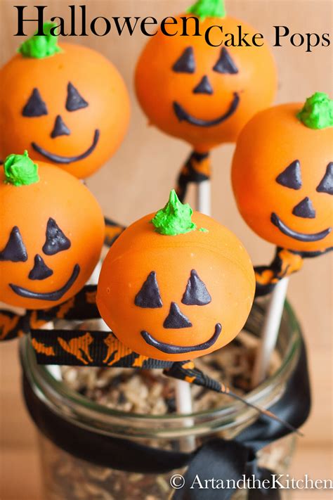 Halloween Cake Pops - Art and the Kitchen