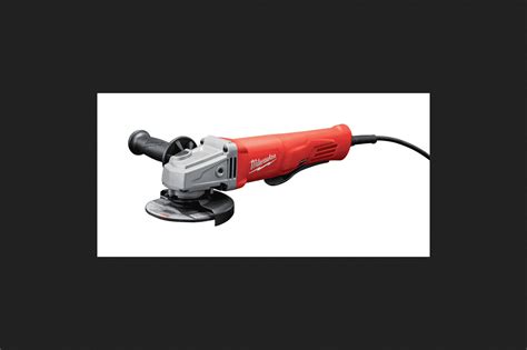 Milwaukee 4-1/2 in. 120 volt Corded Straight Handle 11 amps Angle ...