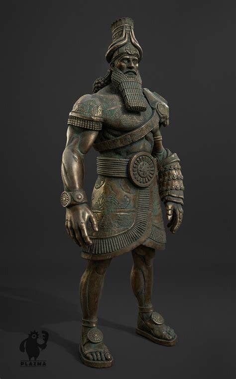 ArtStation - Marduk , Viktor Grytsenko | Ancient babylon, Persian warrior, Ancient art