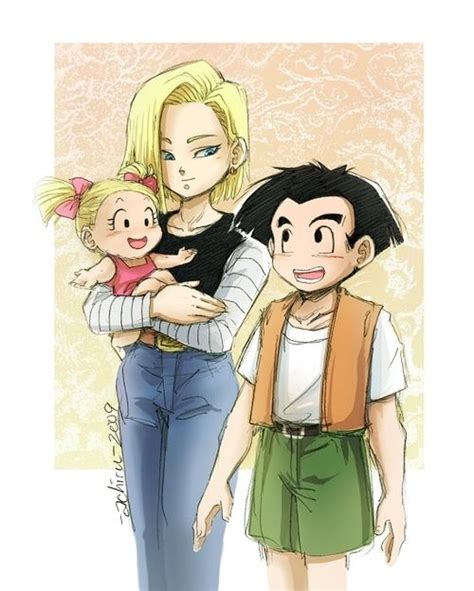 Krillin with family - Bing Images | Anime | Pinterest | Dibujo, Image search and Search