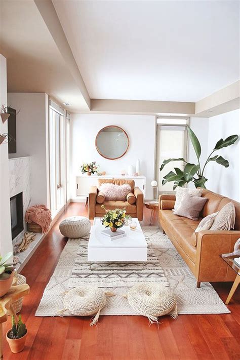 mid-century-bohemian-living-room-designs | HomeMydesign