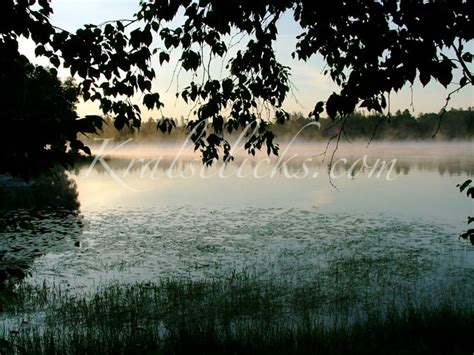 Lake Silhouette Photograph, Nature Landscape Photography, Early Morning ...