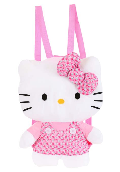 15-Inch Hello Kitty Soft Plush Backpack | Hello Kitty Bags