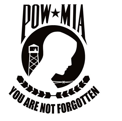 POW MIA Flag SVG - Etsy