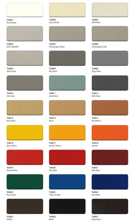 Aluminum Composite Panels Color to choose