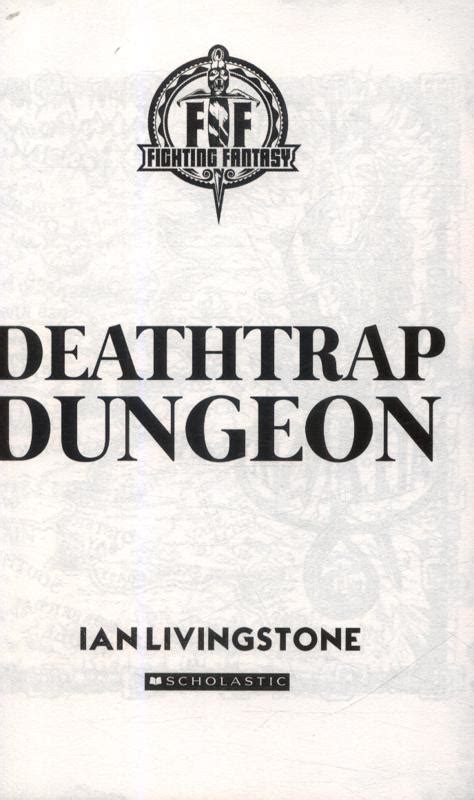 Deathtrap Dungeon : Ian Livingstone : 9781407181271 : Blackwell's