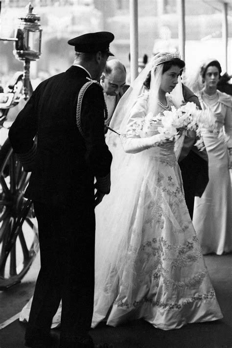 The Queen's Wedding Dress Was Created Using Wartime Ration Coupons | Tatler