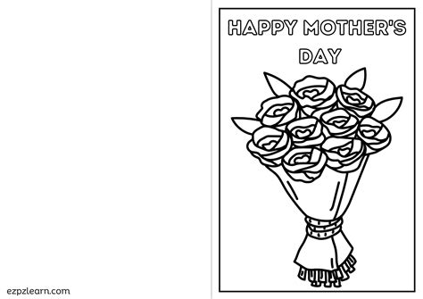 Mother's Day Roses Card Free Download - Ezpzlearn.com