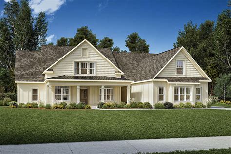 Modern Farmhouse Plan: 2,808 Square Feet, 4 Bedrooms, 4.5 Bathrooms ...