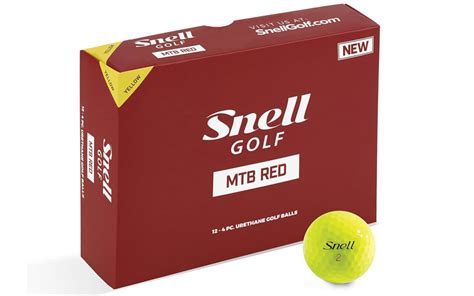 Win a 1-Year Supply of Snell Golf MTB Black or Red | MyGolfSpy