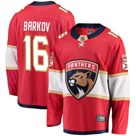 Aleksander Barkov Florida Panthers Fanatics Branded Breakaway Jersey – Red