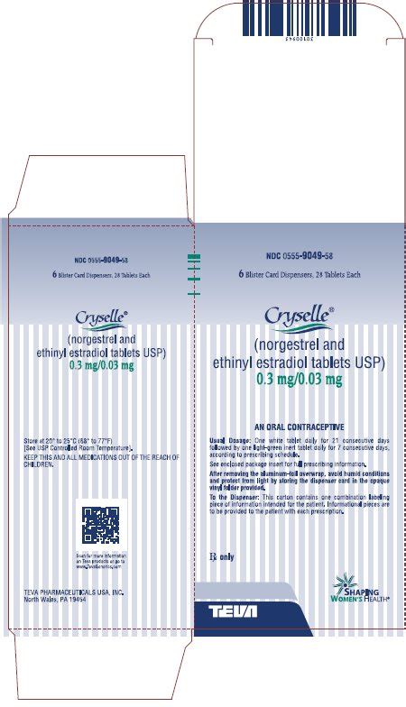 Cryselle - FDA prescribing information, side effects and uses