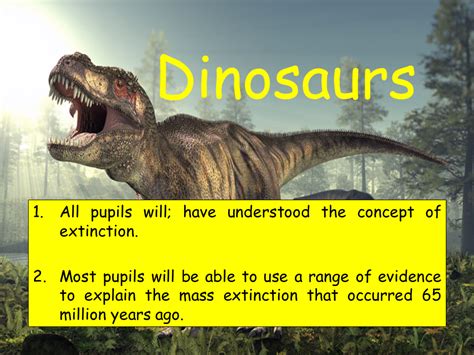 Extinction, Dinosaur extinction theories, What killed the dinosaurs? | Teaching Resources