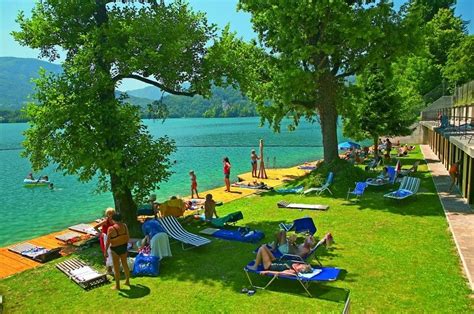 Swimming beach on Lake Bled | Lake, Bled lake, Swimming