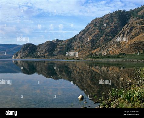 PATEROS WASHINGTON STATE USA August Pateros Lake on the Columbia Stock ...