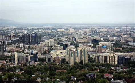 Almaty city. editorial image. Image of buildings, light - 147444715