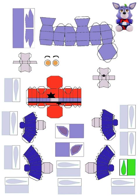 Roxy papercraft | Artesanías de papel en 3d, Dibujos para armar, Tipos ...