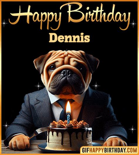 Happy Birthday Dennis GIF Images