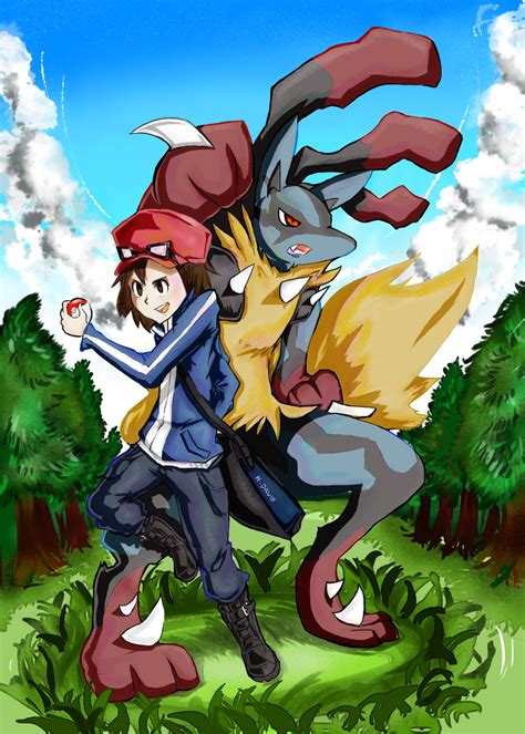 Pokemon x and y : Let's go ... Mega lucario ! by N-david on DeviantArt