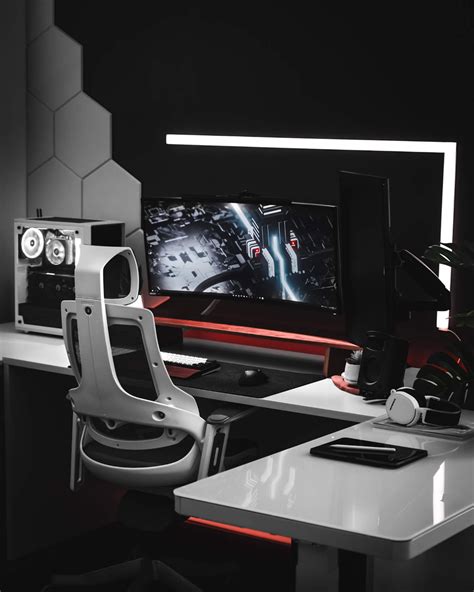 Futuristic Gaming Setup by Jay in California, US Gamer Setup, Gaming Room Setup, Pc Setup ...