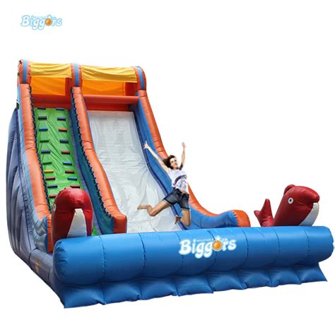 Biggors Large Inflatable Slide Giant Inflatable Water Slide For Adults And Children-in ...