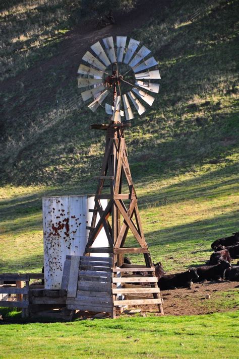 Image result for pictures of windmills on farms Farm Windmill, Windmill ...