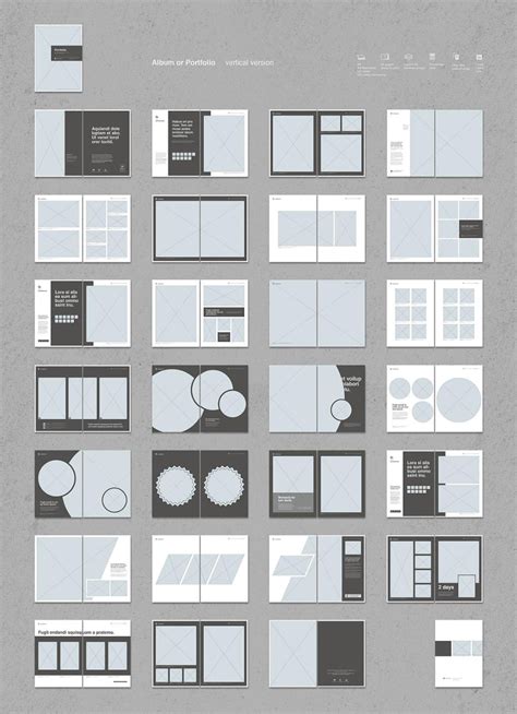 Portfolio Bundle | InDesign Template | Portfolio design layout, Indesign layout, Architecture ...