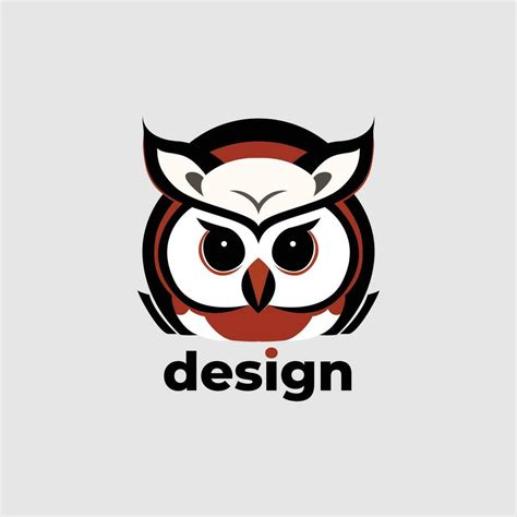 Owl eyes logo design 27498494 Vector Art at Vecteezy