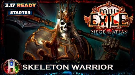 POE 3.17 - SKELETON WARRIOR NECROMANCER - POE BUILDS - POE ARCHNEMESIS LEAGUE - PATH OF EXILE ...