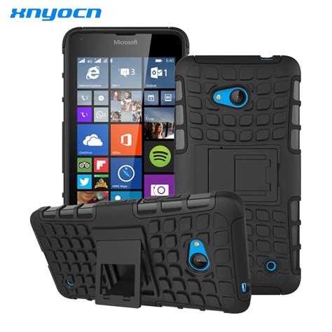 For Nokia Lumia 640 Case Heavy Duty Armor Shockproof Hybird Hard Rugged ...