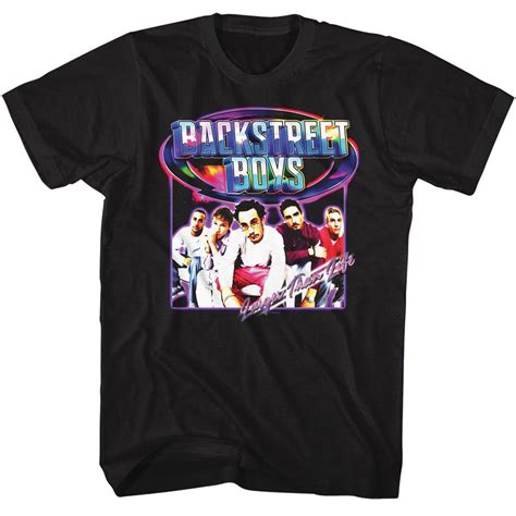 Backstreet Boys Backstreet Boys Y2k Rainbow Shine T-shirt 446212 | Rockabilia Merch Store